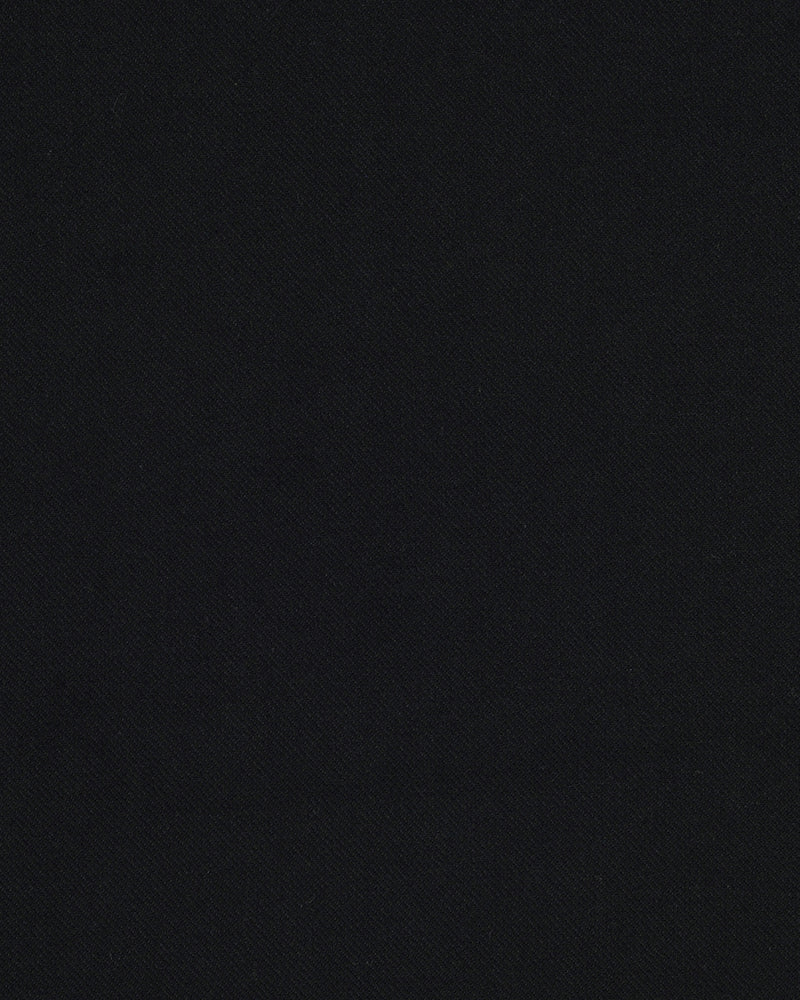 Soft Black Twill