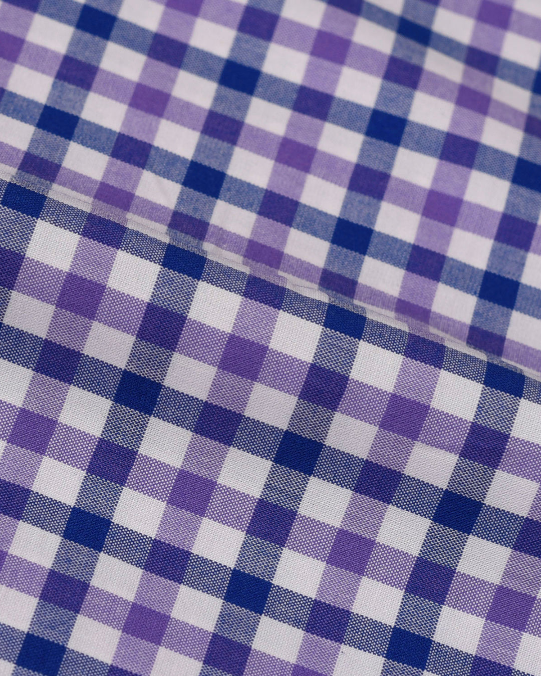 Navy Purple White Checks - 5