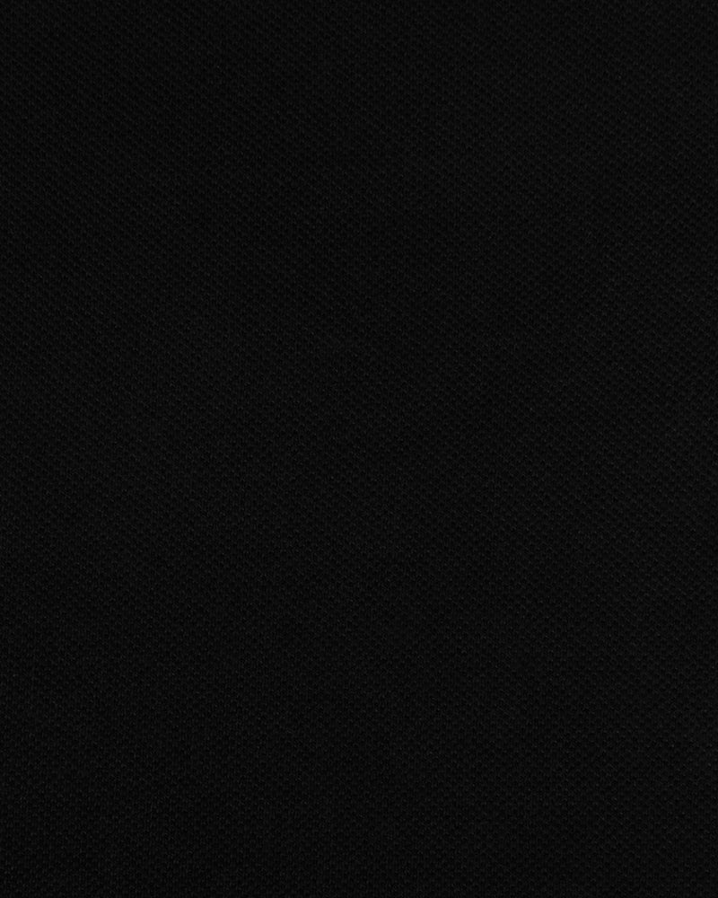 Coal Black Polo T-shirt