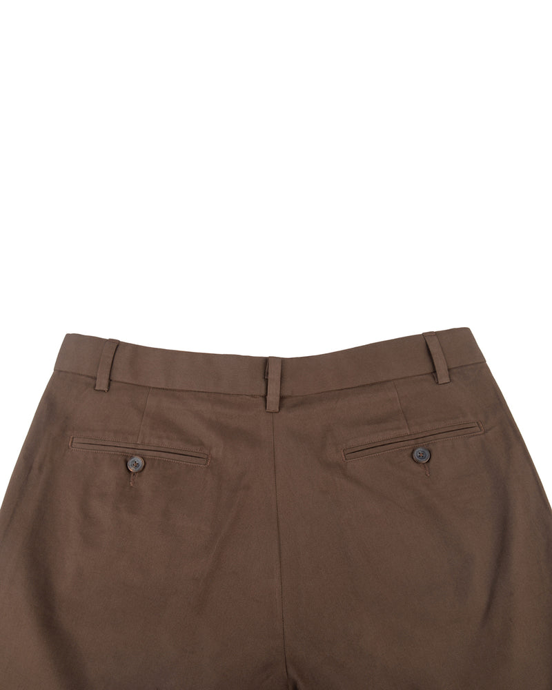 Brisbane Moss Dark Brown Twill