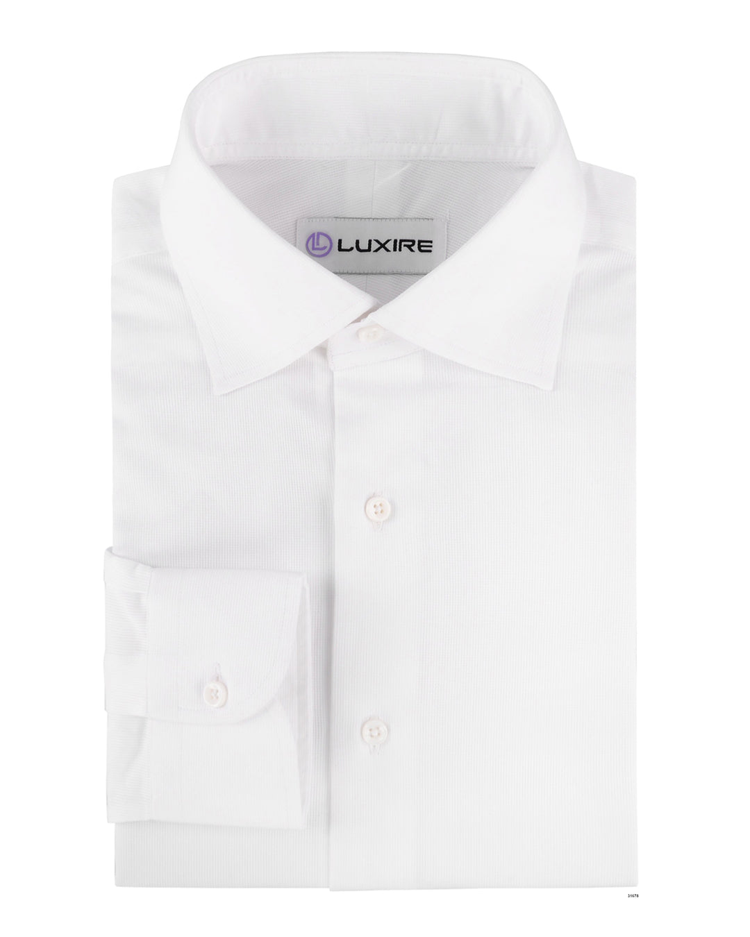 Luxire Presto: Monti White Self Textured - 1