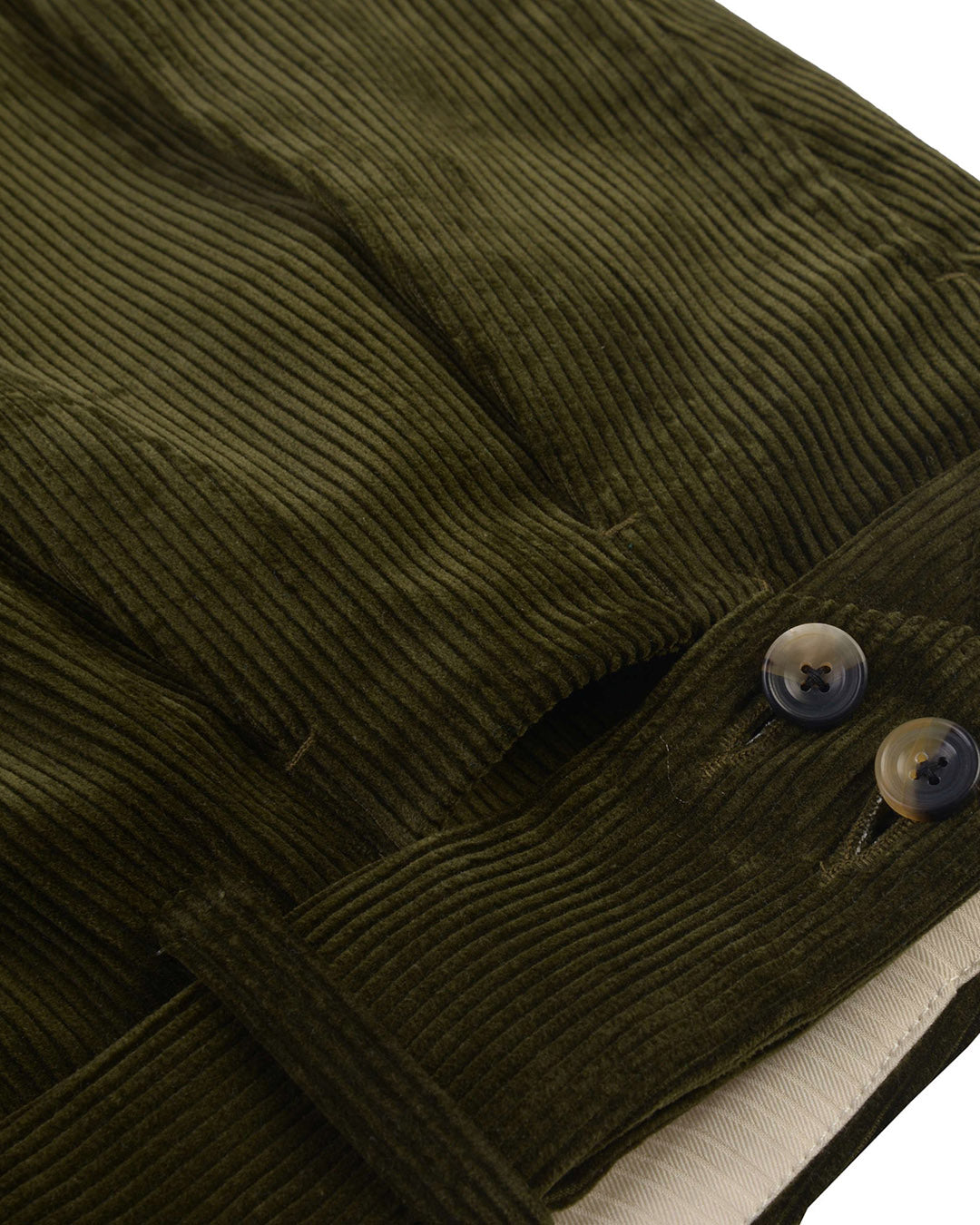 Brisbane Moss DK Olive Corduroy – Luxire Custom Clothing