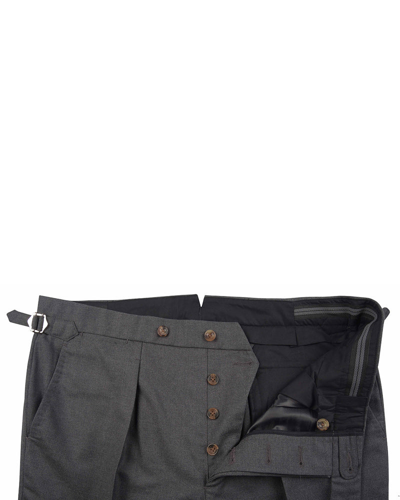 Delfino Mid-Grey Winter Twill