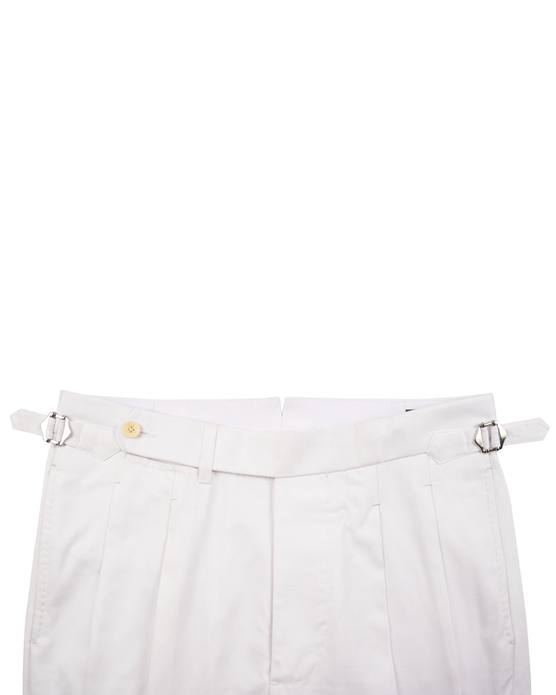 Brisbane Moss White Twill