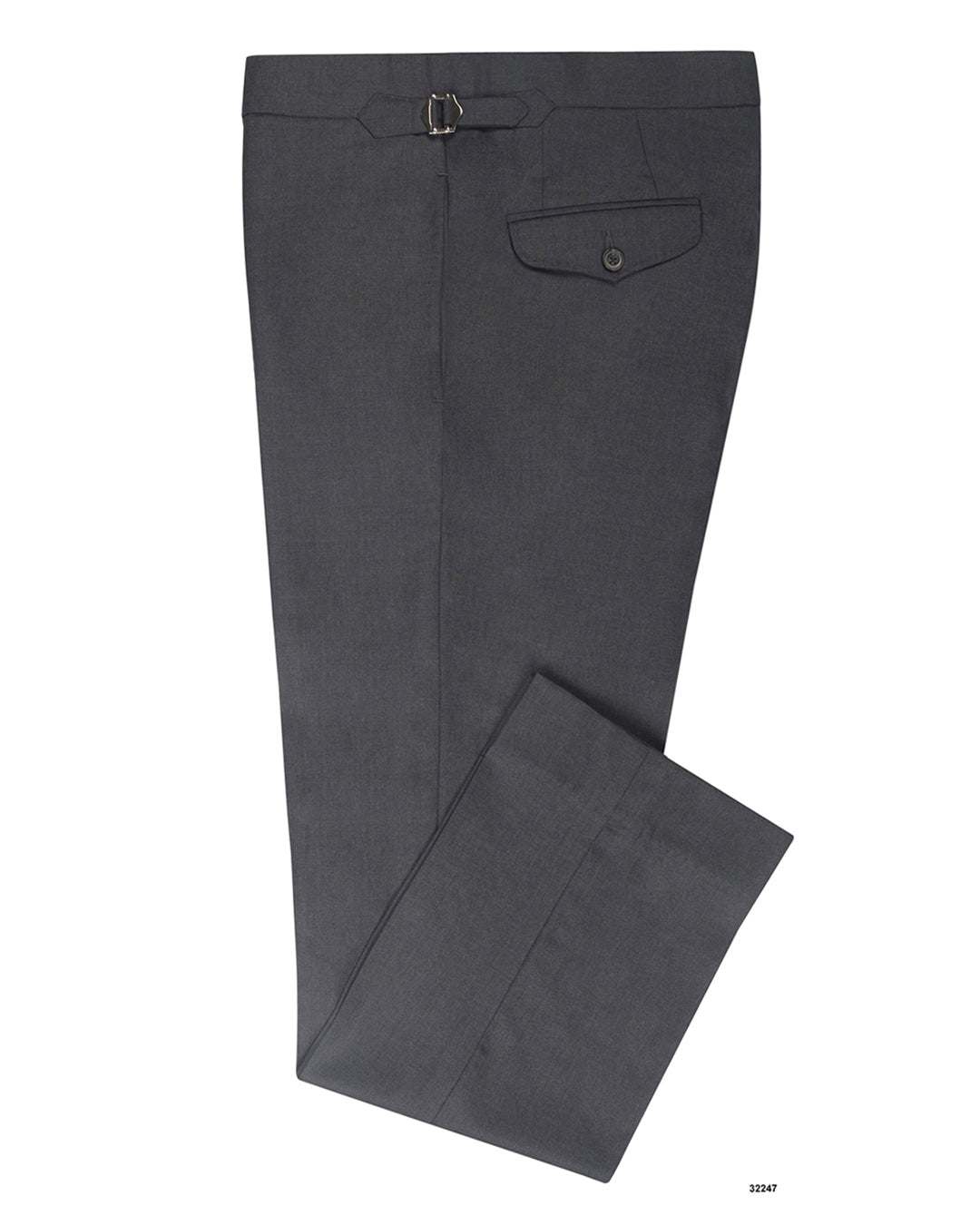 VBC Plain Charcoal Grey Twill Pants