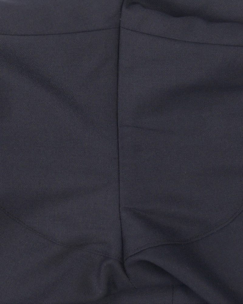 Holland & Sherry Crispaire Midnight Solid