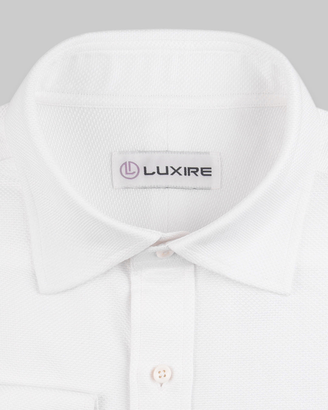 Grandi and Rubinelli Matt White Lustrous Shirt