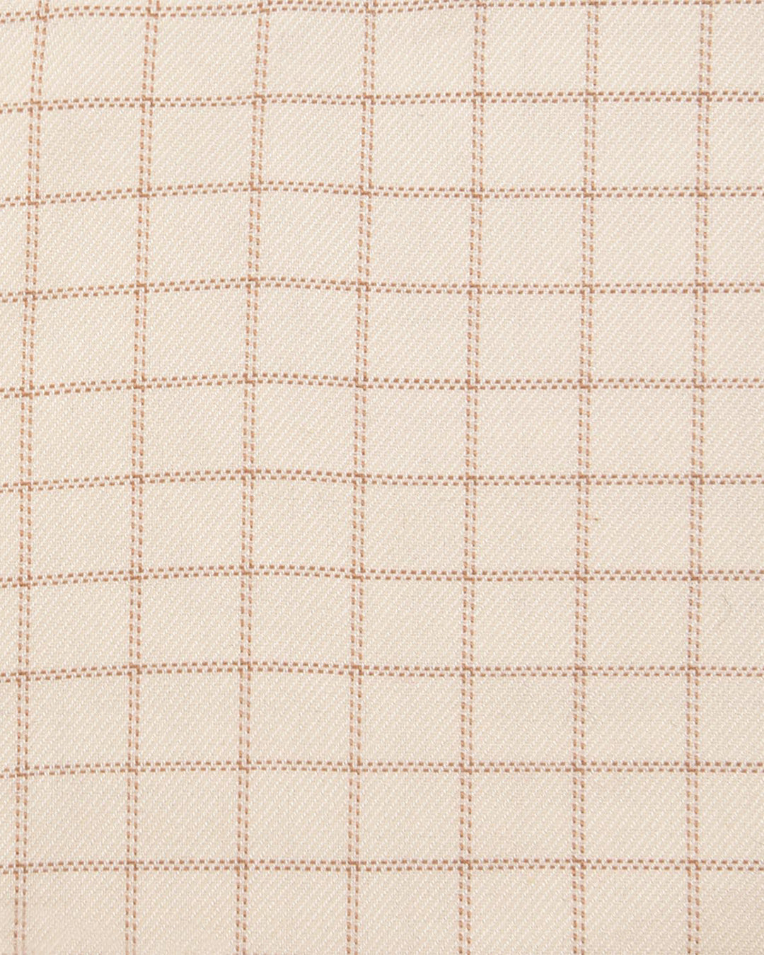 Traditional Cream Tan Graph Checks