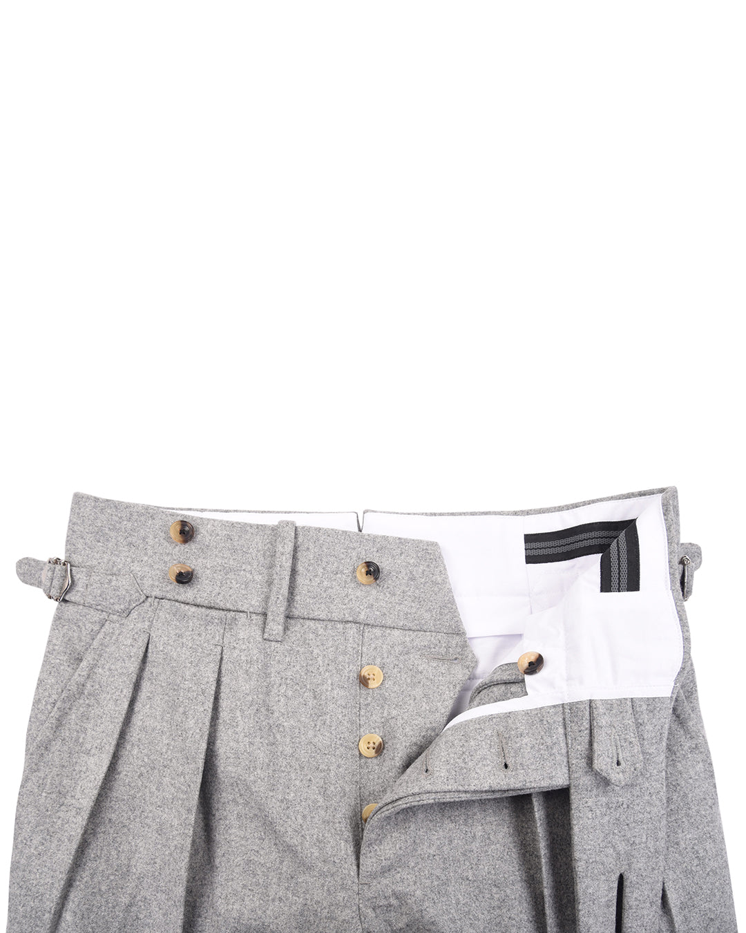 Minnis Flannel-Light Grey Plain - 3