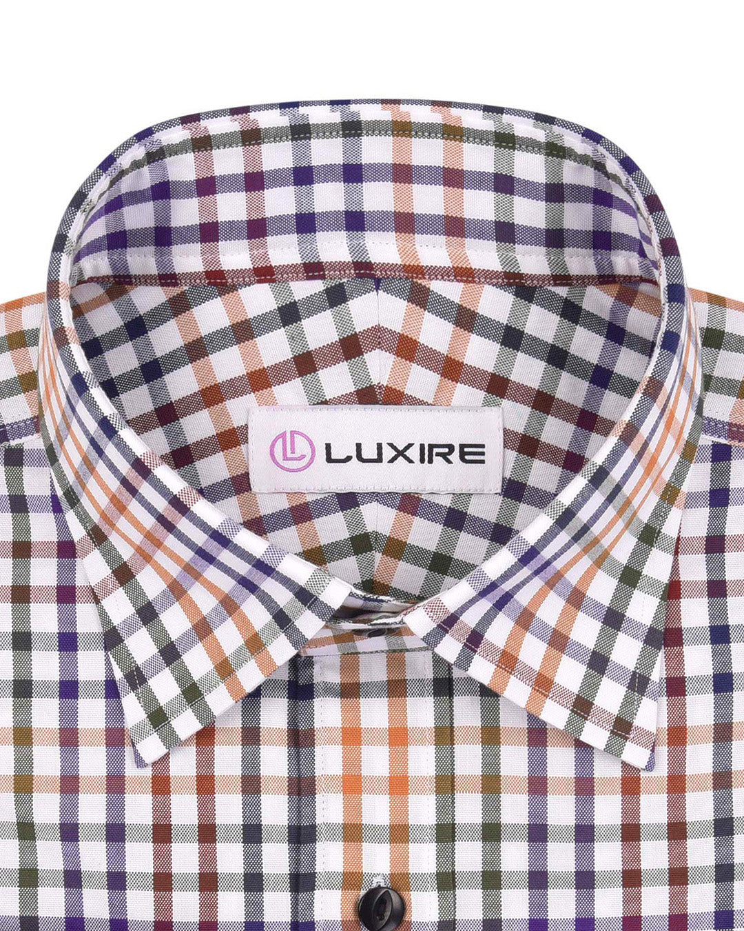 Country Checks Red Purple Green Oxford - 2