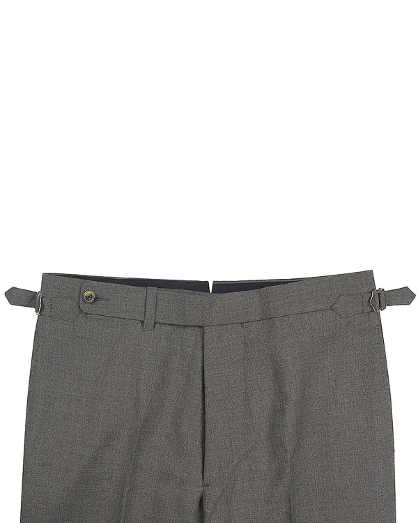 Holland & Sherry Crispaire Grey Solid