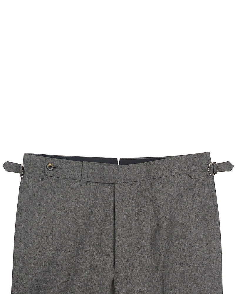 Holland & Sherry Crispaire Grey Solid