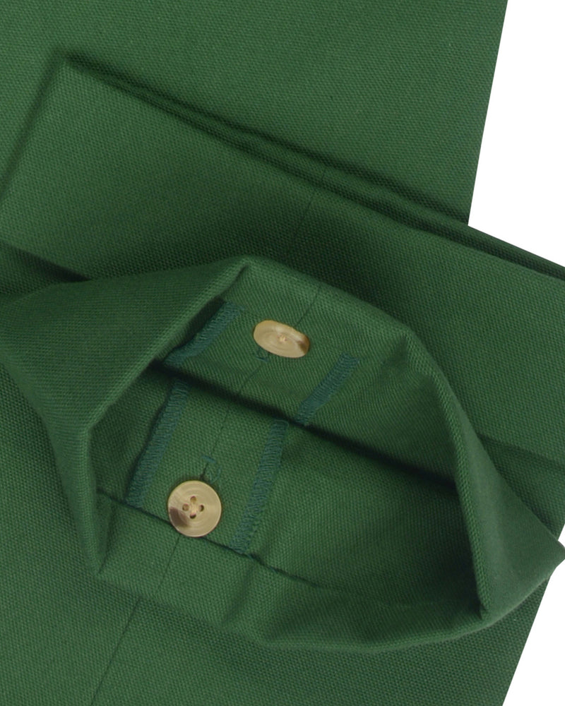 Brisbane Moss Bottle Green Canvas