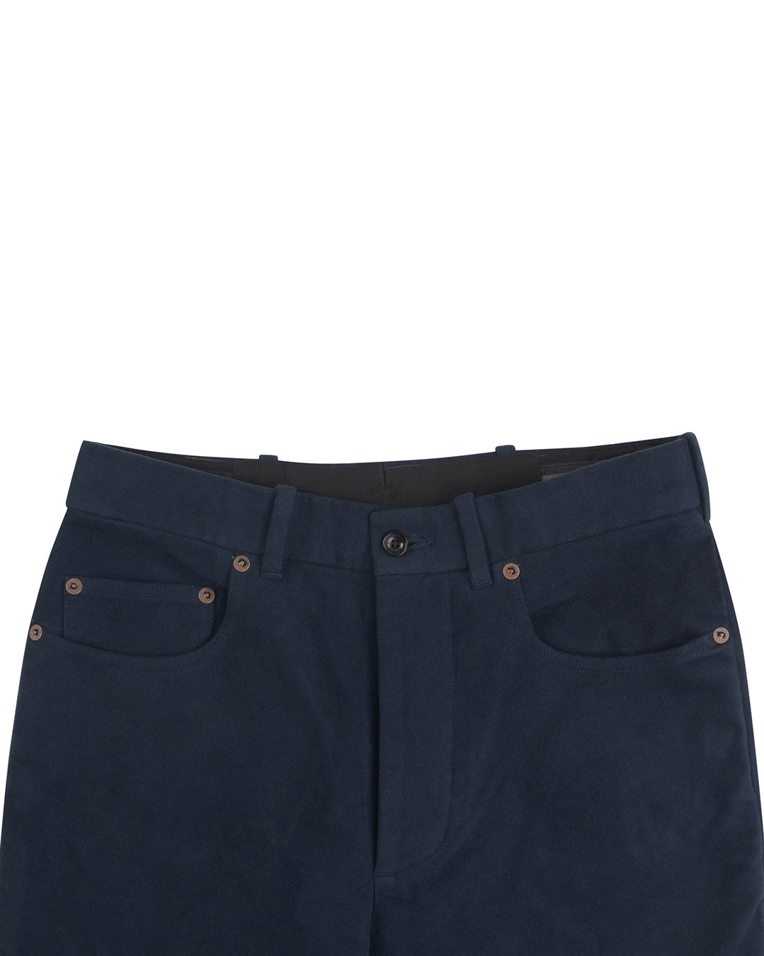 Brisbane Moss Heavy Moleskin Navy - 2