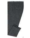 Molloy Plain Donegal Tweed Pants - Pine Green
