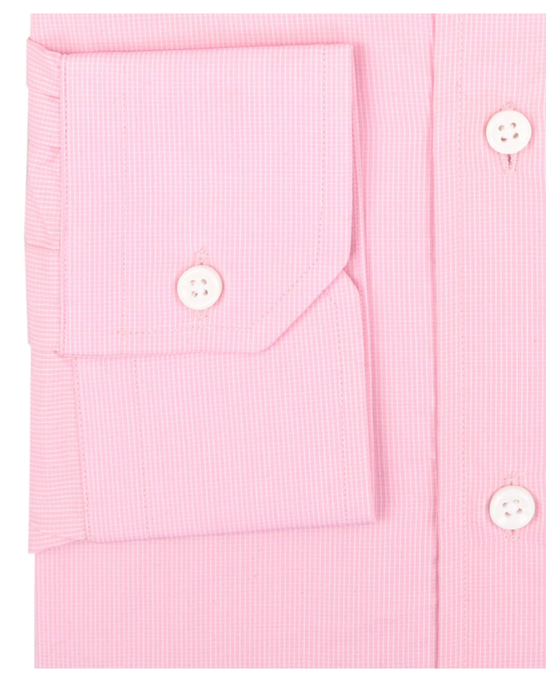 Albini: Light Pink Micro Checks - 3