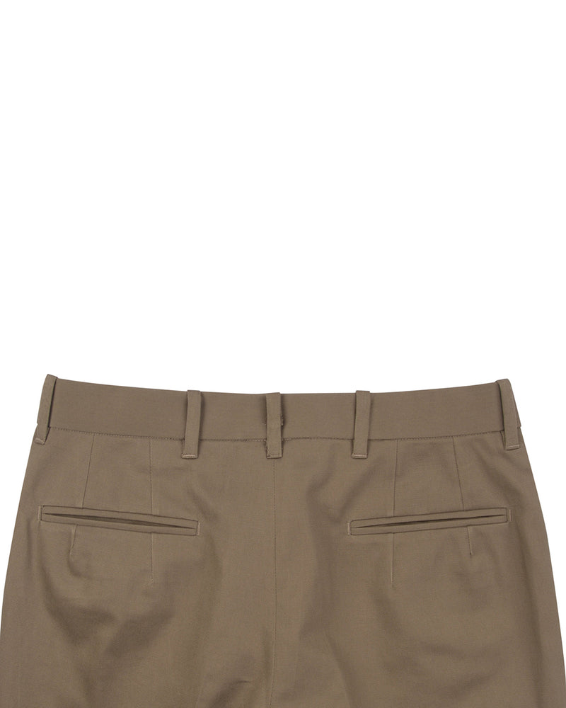 Drab Brown Twill Chino