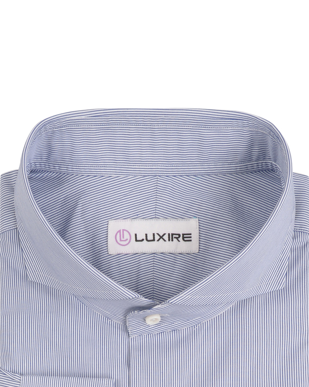 Blue White Pin Stripes - 2