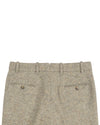 Molloy Plain Donegal Tweed Pants - Cream