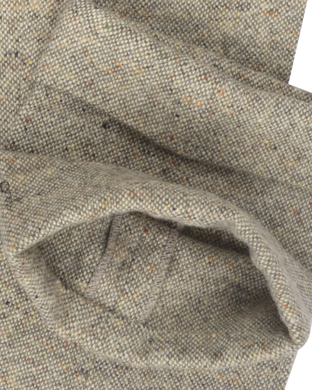 Molloy Plain Donegal Tweed Pants - Cream - 5