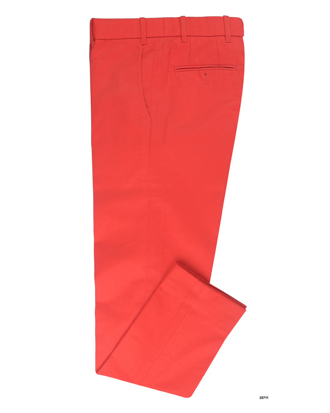 Brisbane Moss Bright Red Twill - 1