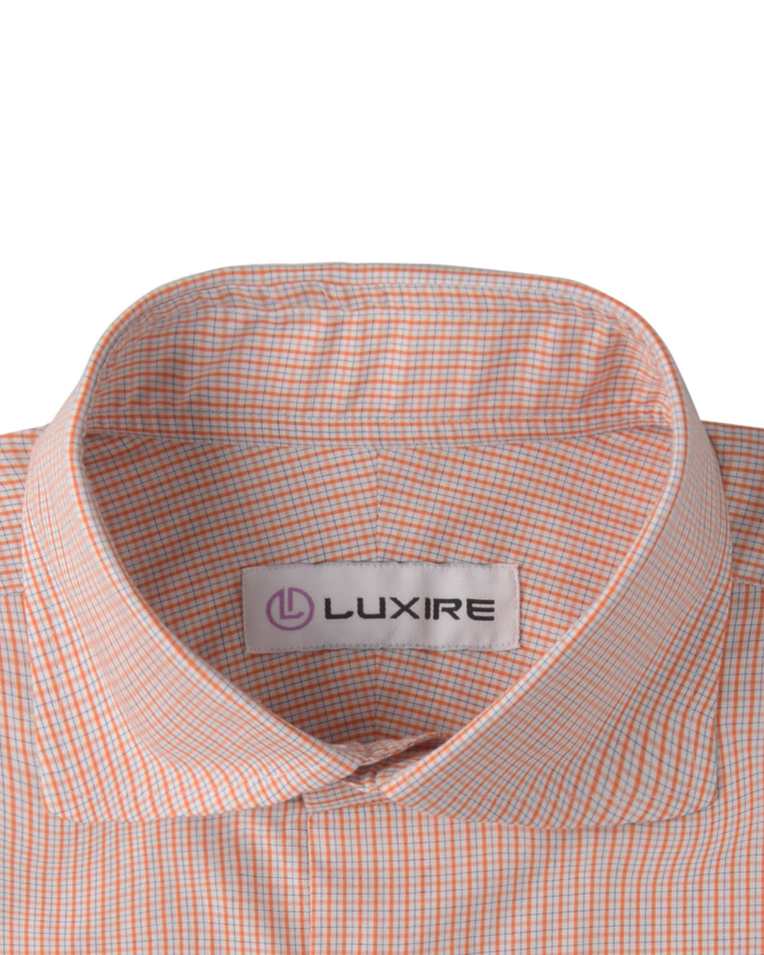 Orange Blue Tattersall Checks - 3