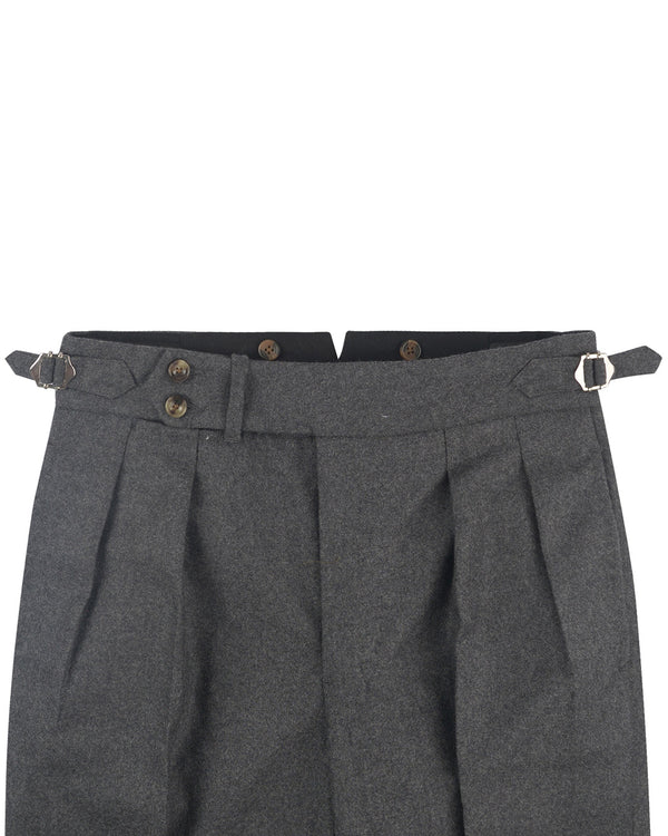 Holland Sherry Classic Worsted Flannel Wool Wool Grey