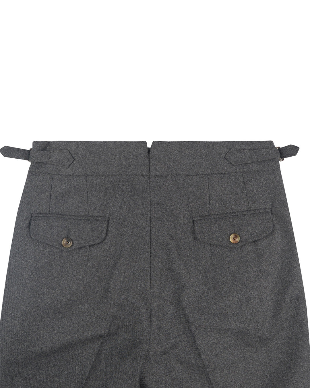 Holland Sherry Classic Worsted Flannel Wool Wool Grey – Luxire