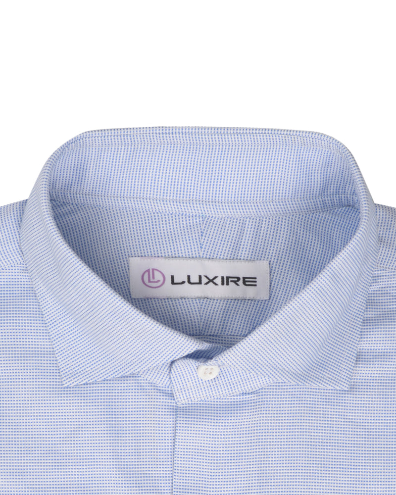 Luxire Presto: Monti Blue White Houndstooth