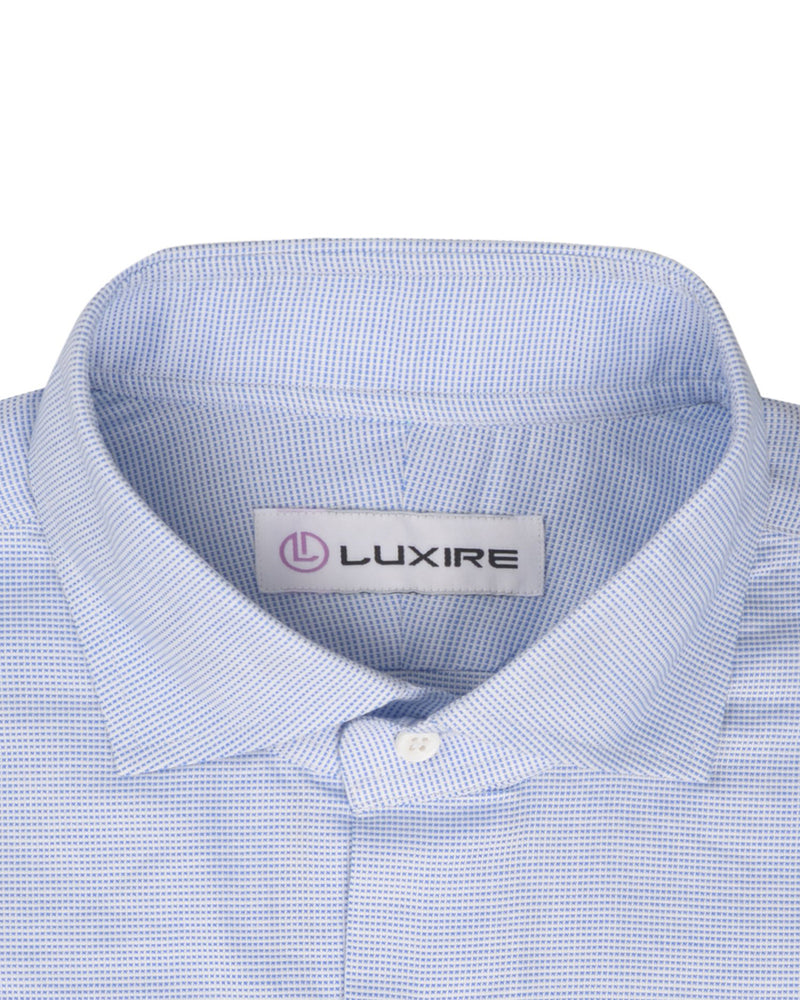 Monti Blue White Houndstooth