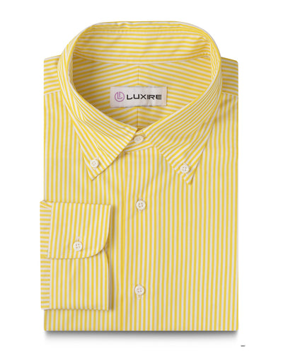 Cyber Pencil Yellow Stripes on White