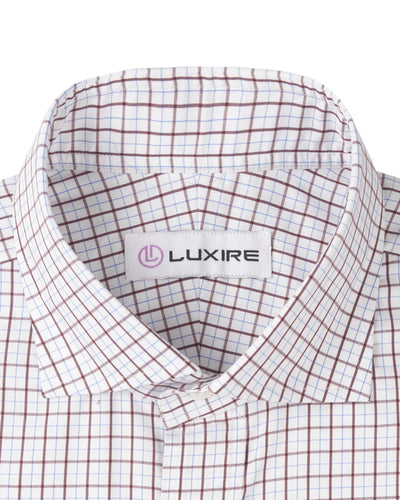 Tattersall Checks Brown Blue