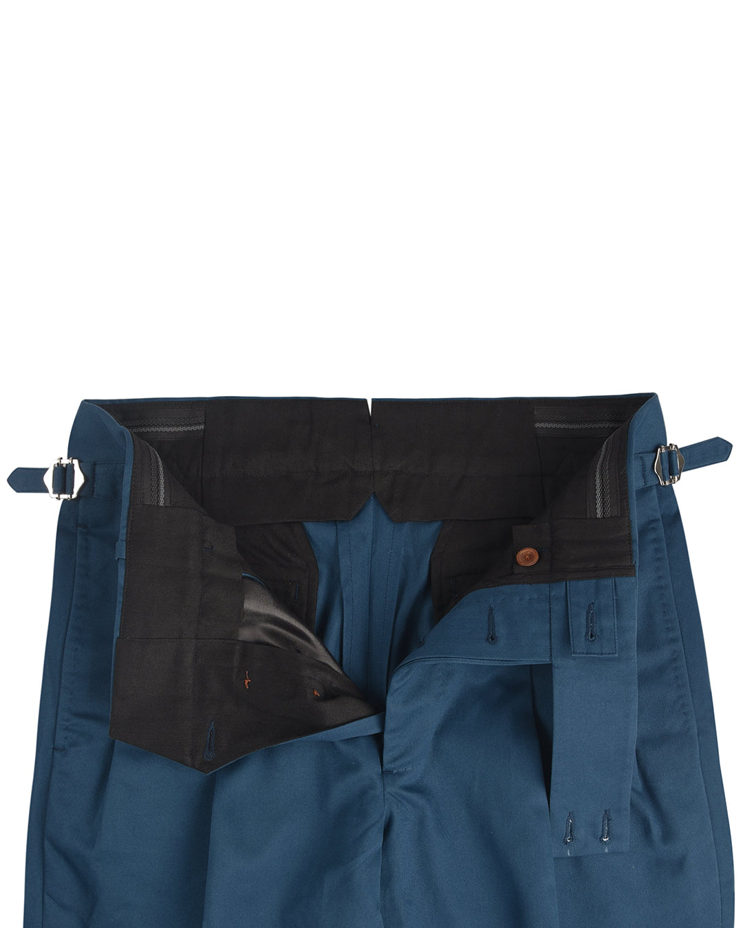 Brisbane Moss Teal Blue Twill - 4