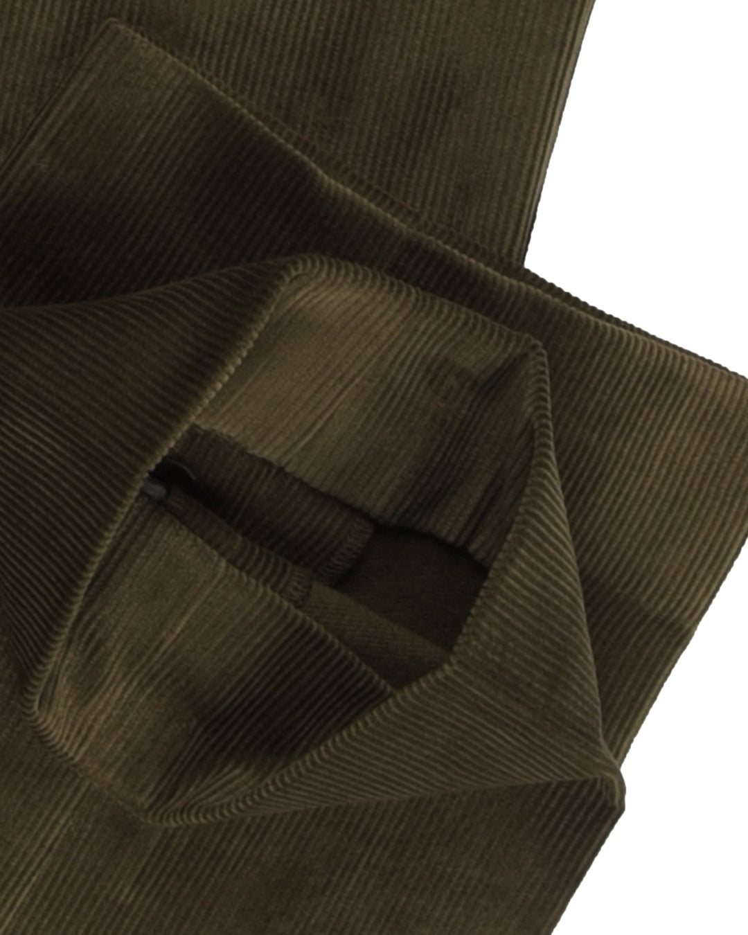 Brisbane Moss Drab 12 Wale Corduroy – Luxire Custom Clothing