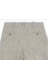 Molloy Plain Donegal Tweed Pants - Grey Opal