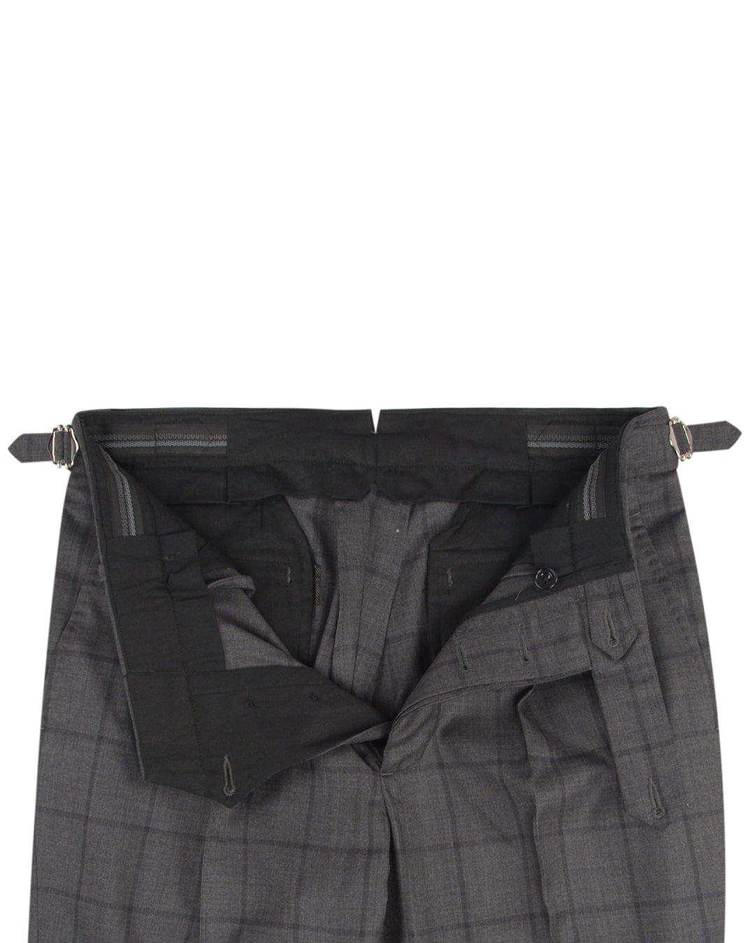 Drago: Super 160s Charcoal Checks - 5