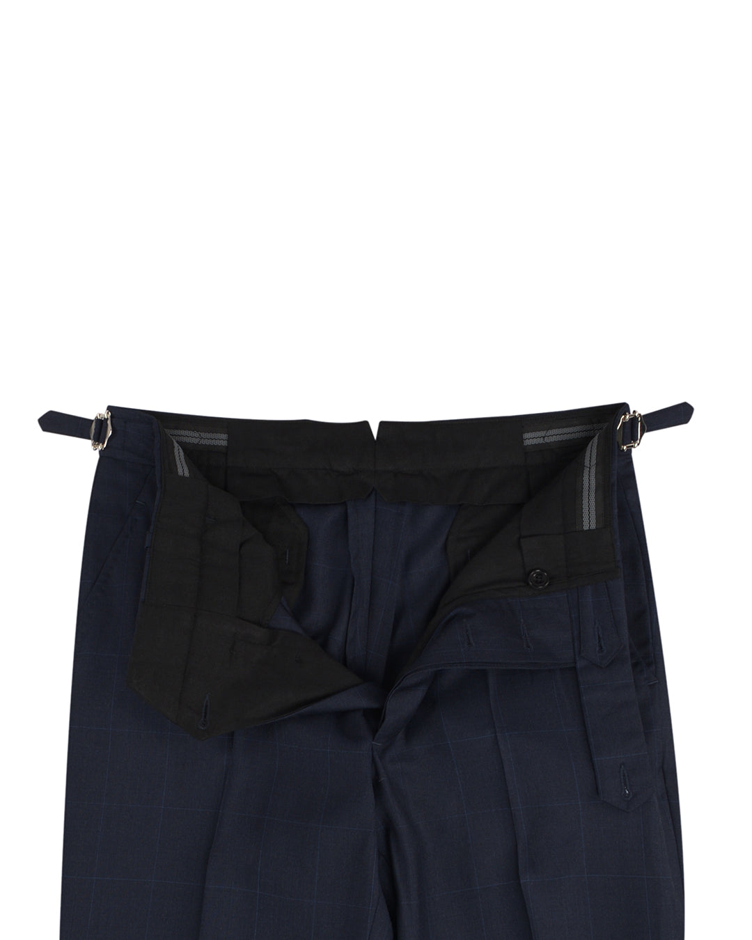 Drago: Super 130s Navy Prince of Wales Checks - 2