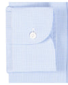 Blue Graph Checks Plain