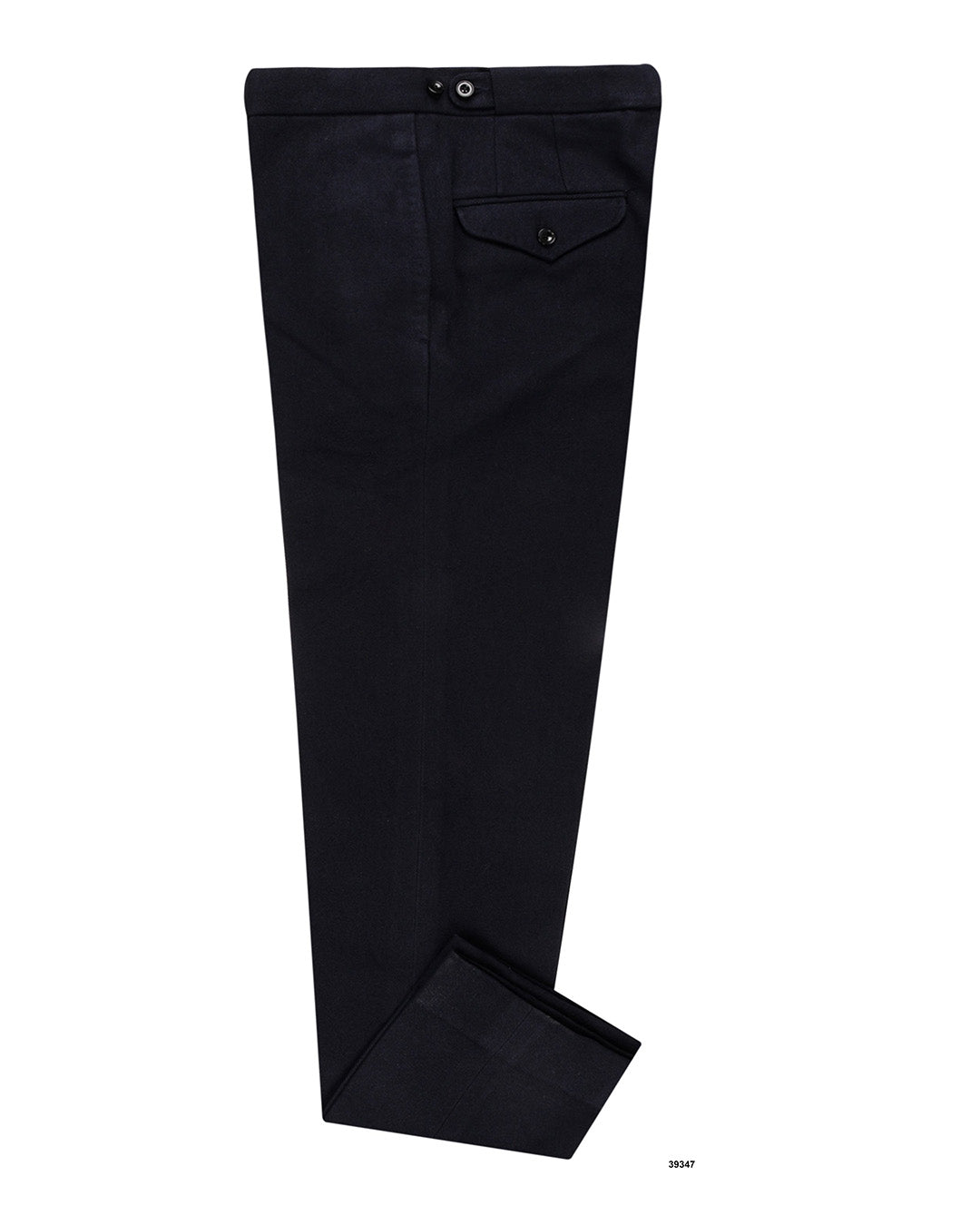Brisbane Moss Navy Heavy Cotton Twill - 1