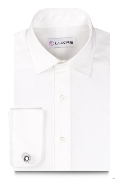 Monti White Soft Dress Shirt