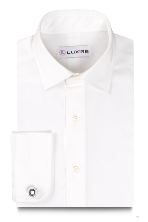 Monti White Soft Dress Shirt