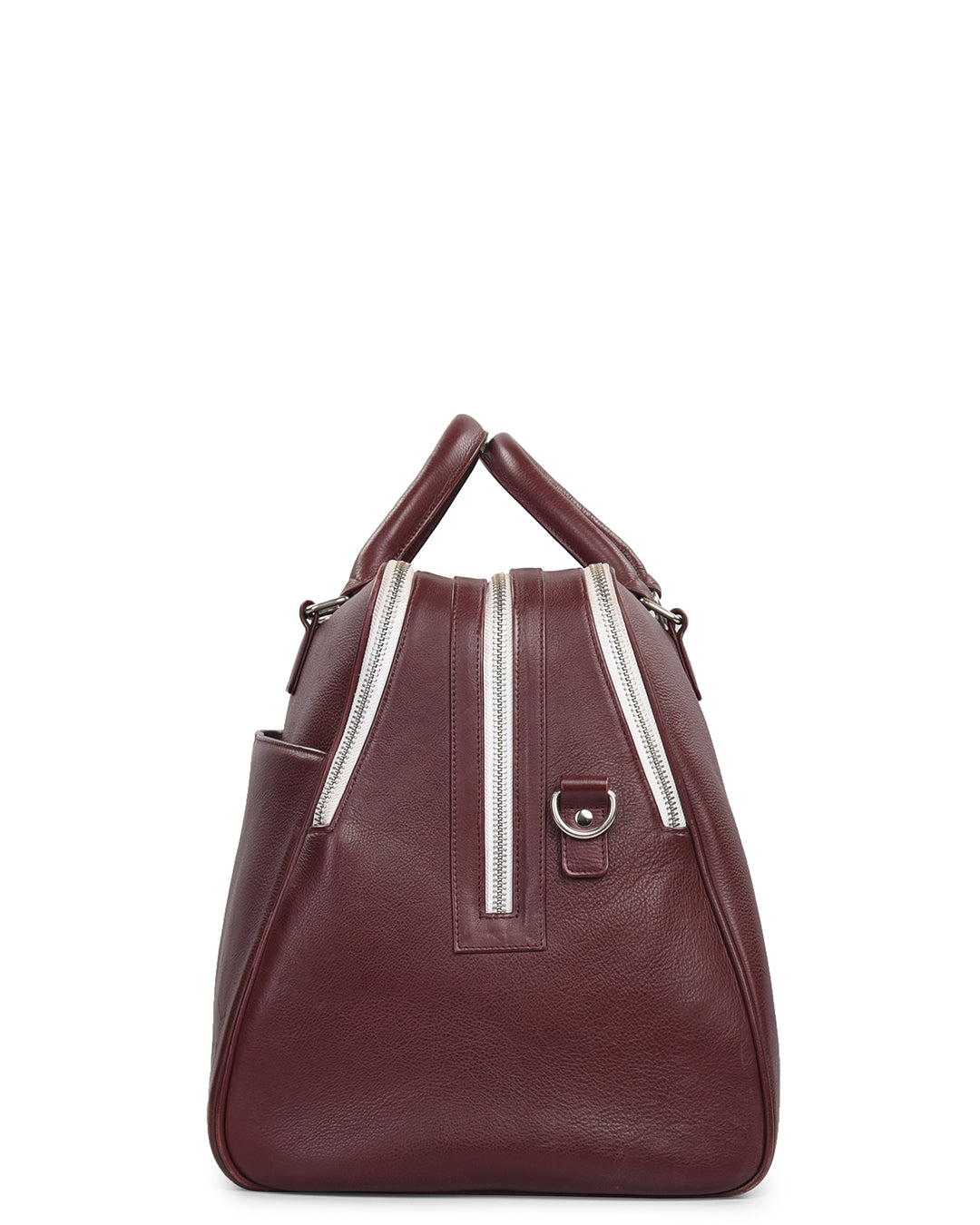 Leather Large Travel Bag - 5