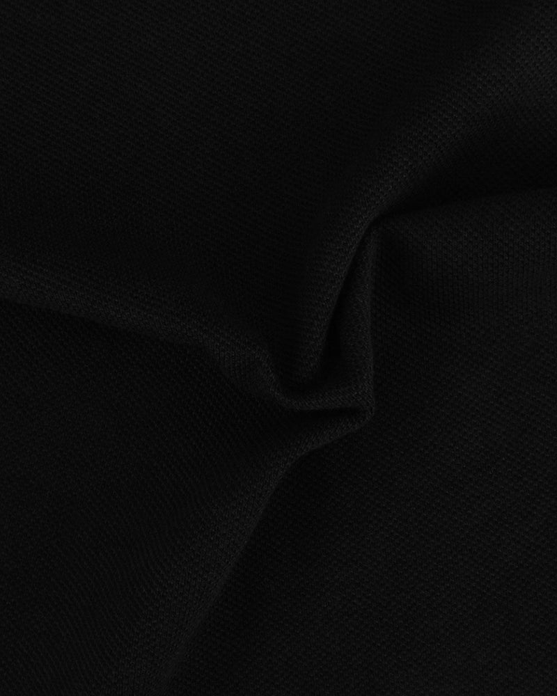 Coal Black Polo T-shirt