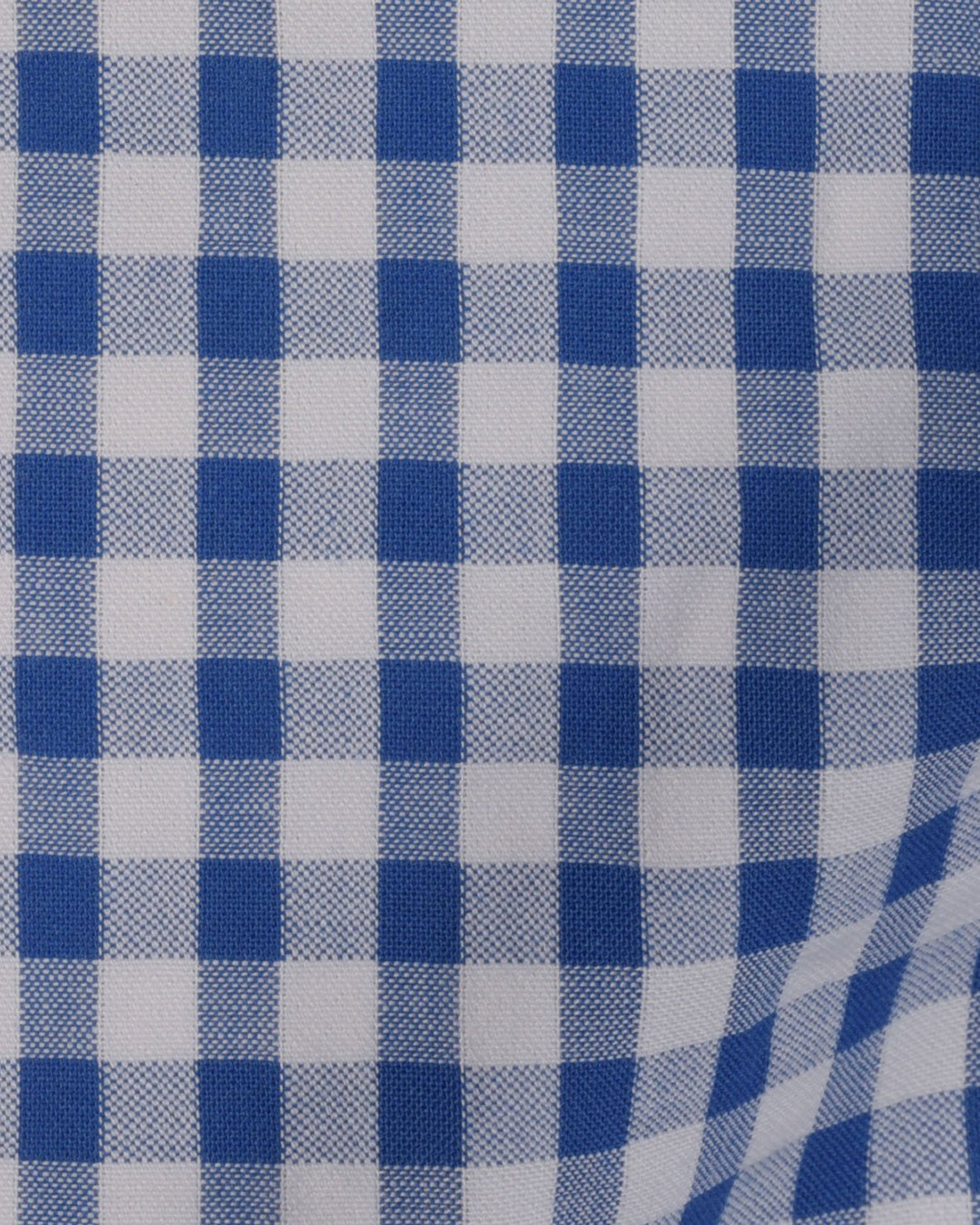 Blue White Gingham Checks - 5