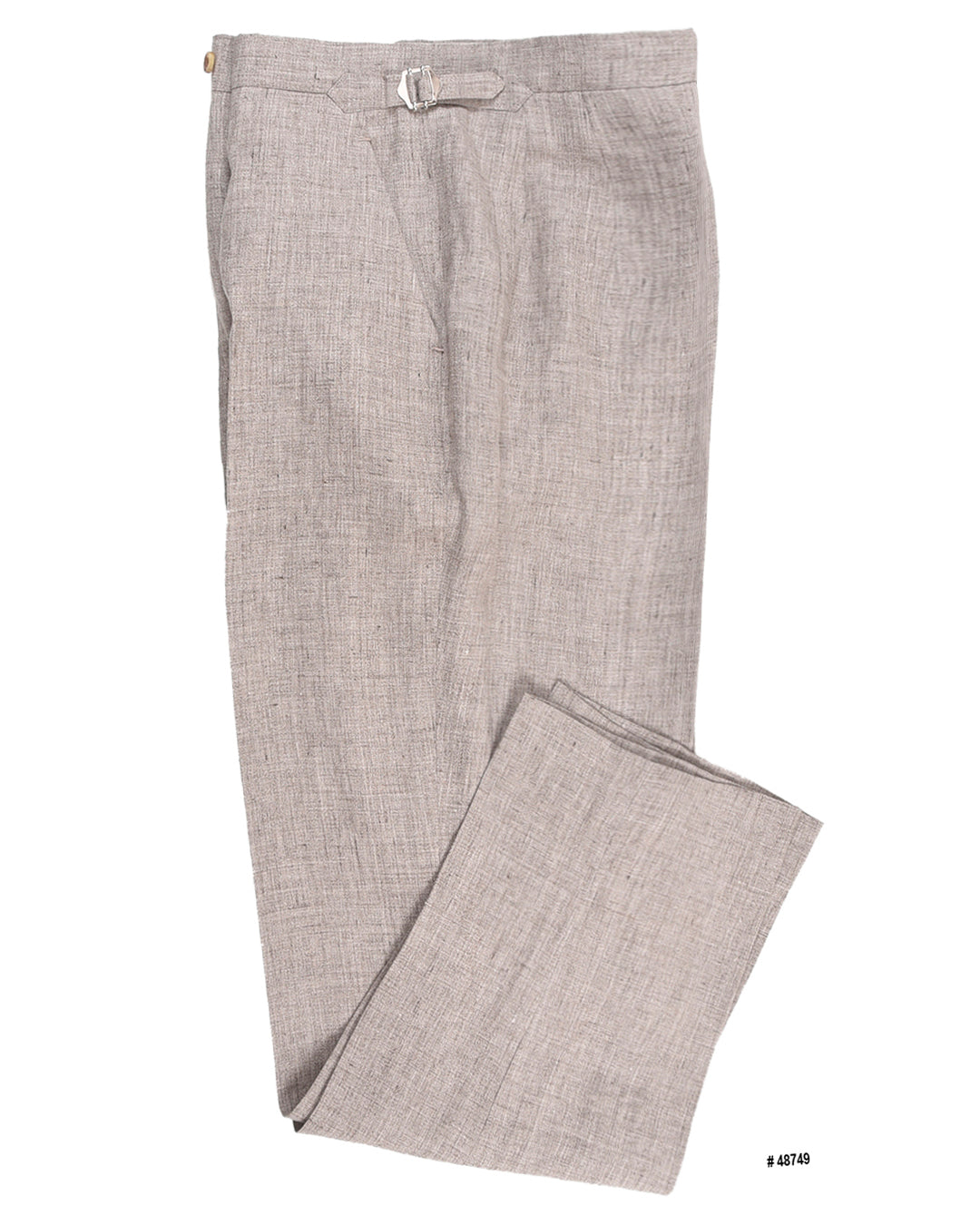 Solbiati Light Brown Linen Dress Pant – Luxire Custom Clothing