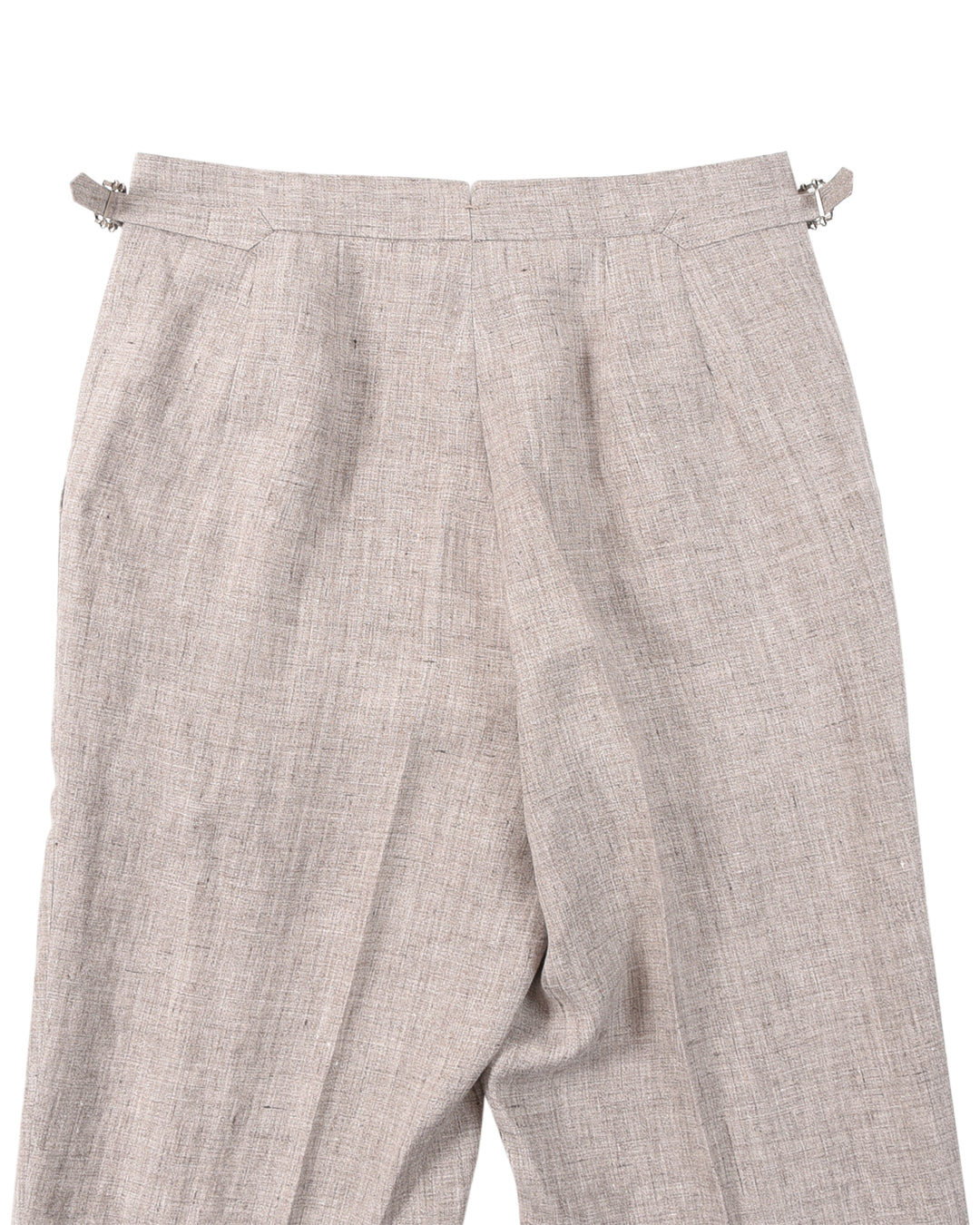 Solbiati Light Brown Linen Dress Pant - 6