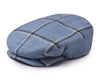 Cap Tweed in Blue Windowpane (4386327298103)