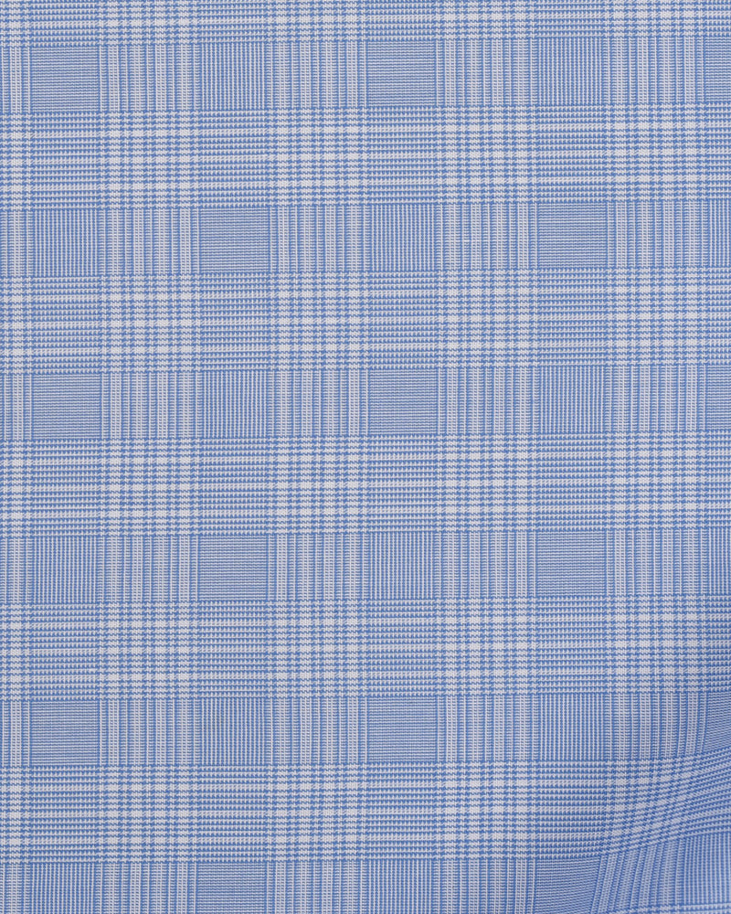 Sky Blue Pow Checks