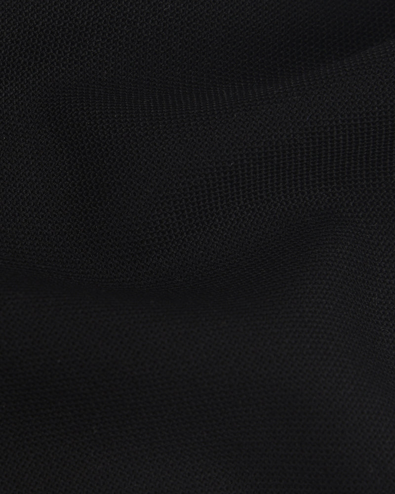 VBC: Black Tropical Wool Dress Pant