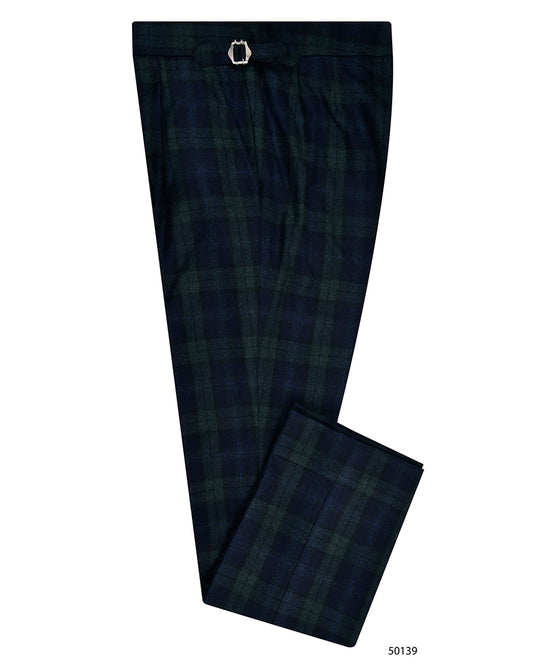 VBC 100% Wool: Black Watch Tartan Checks